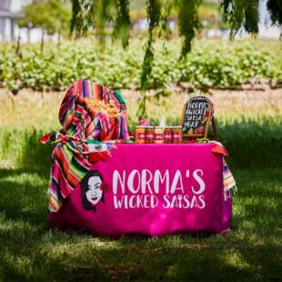 Normas Wicked Salsa stand